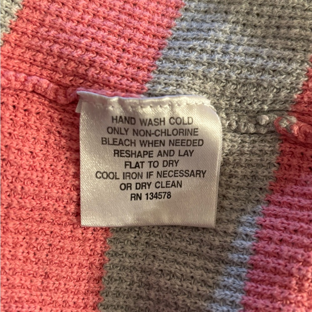 Vineyard Vines Striped Full Zip Up Hoodie Size M - Picture 8 of 8